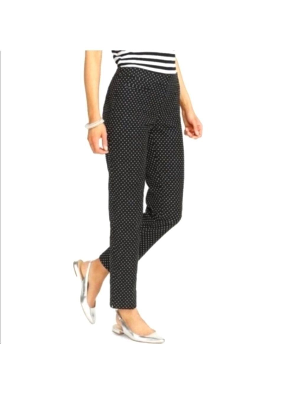 Talbot's Heritage Navy Straight Leg Pants. Size 10 petite